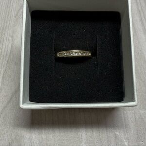 10K Yellow Gold Elegant Gold and Diamond Ring.